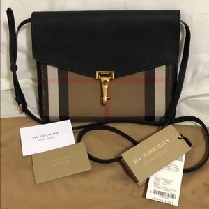 Authentic Burberry Small Macken Bag